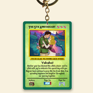 Personalized Gifts For Couple Love Game Acrylic Keychain Valentine 02XXQN021224HG-Homacus