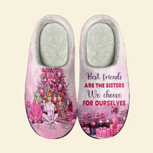 Personalized Christmas Gifts For Friends Slippers 04XQMH170924-Homacus