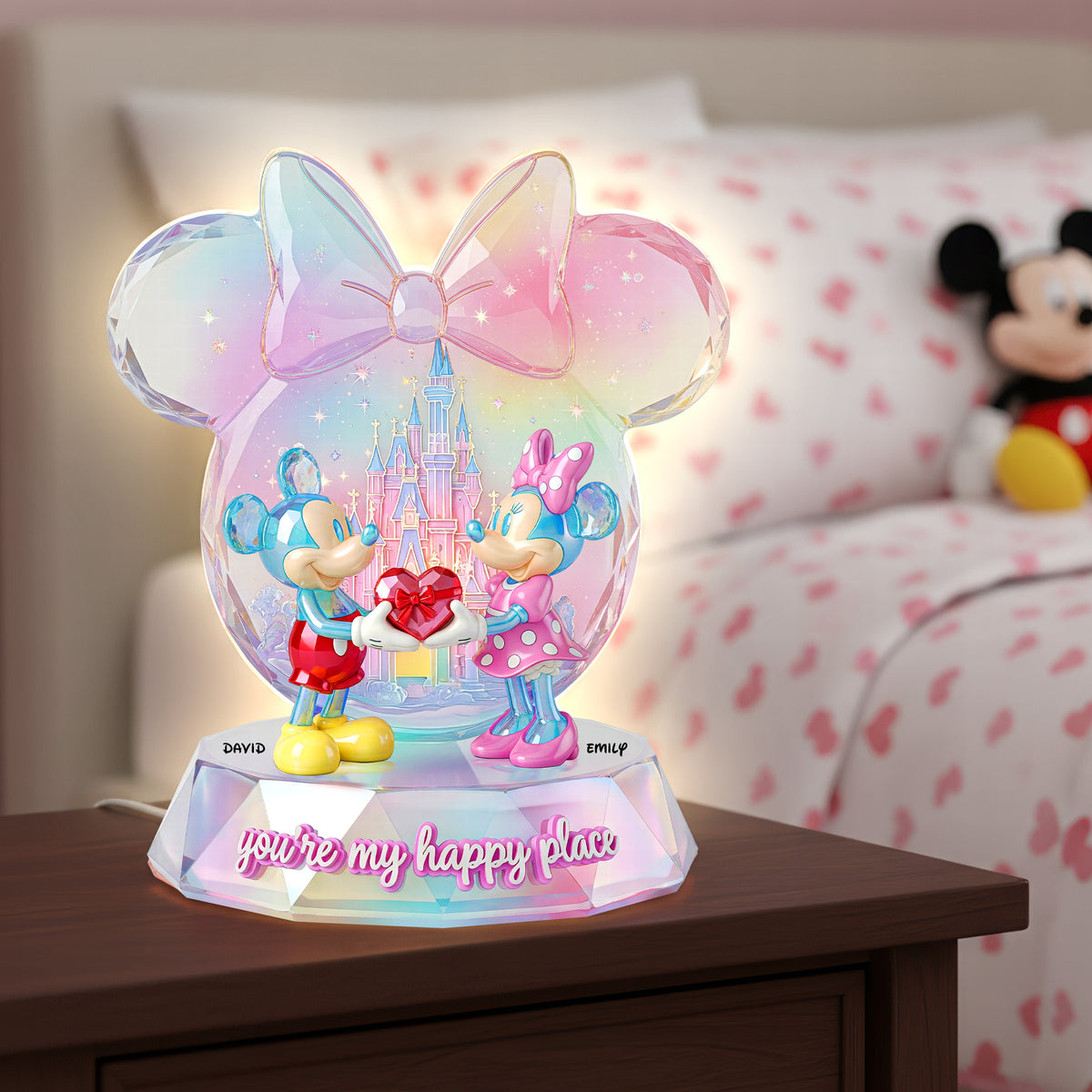 Romantic Couple Acrylic Light Box - Personalized Gifts For Couple 04pgqn161225-Homacus