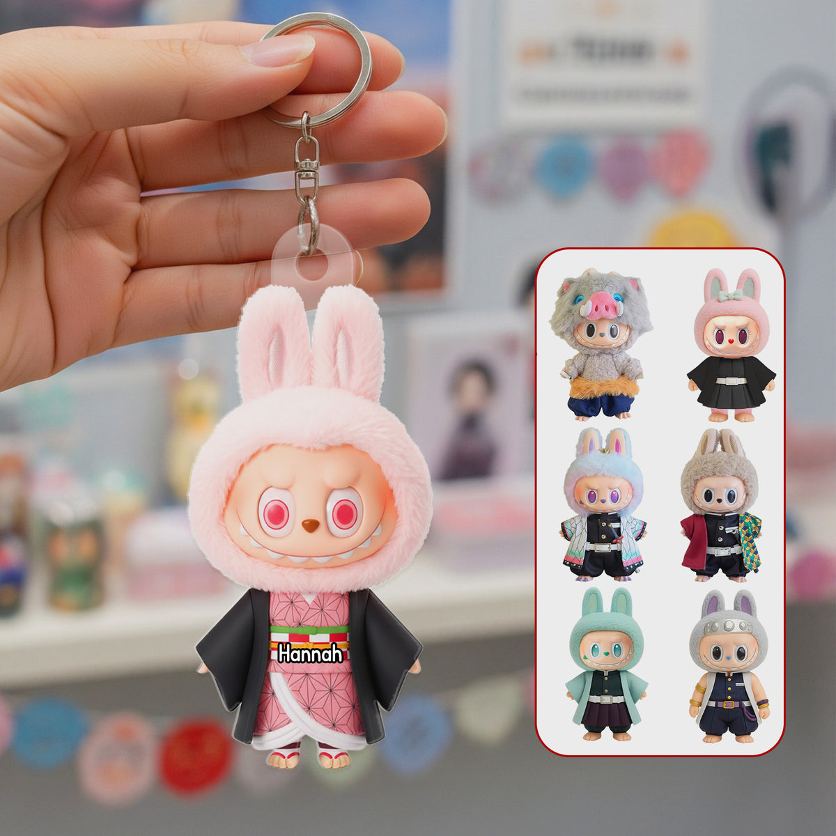 Personalized Gifts For Kids Custom Shape Acrylic Keychain 04pgmg040925-Homacus