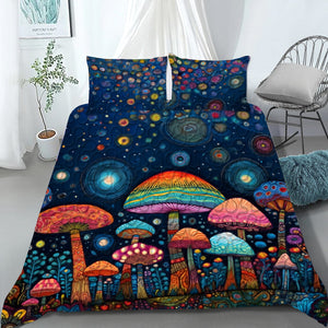 Colorful Mushroom Quilt Bedding Set Special Line 01TOMH171224-Homacus