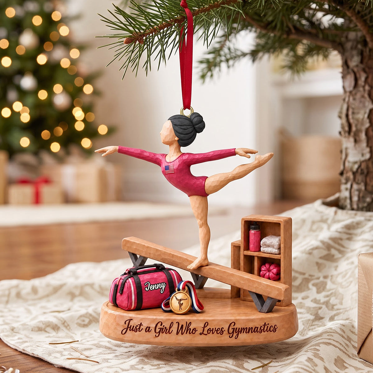 Beauty In Every Leap Christmas Ornament - Personalized Gifts For Gymnastics Lovers 05TTTN121026-Homacus