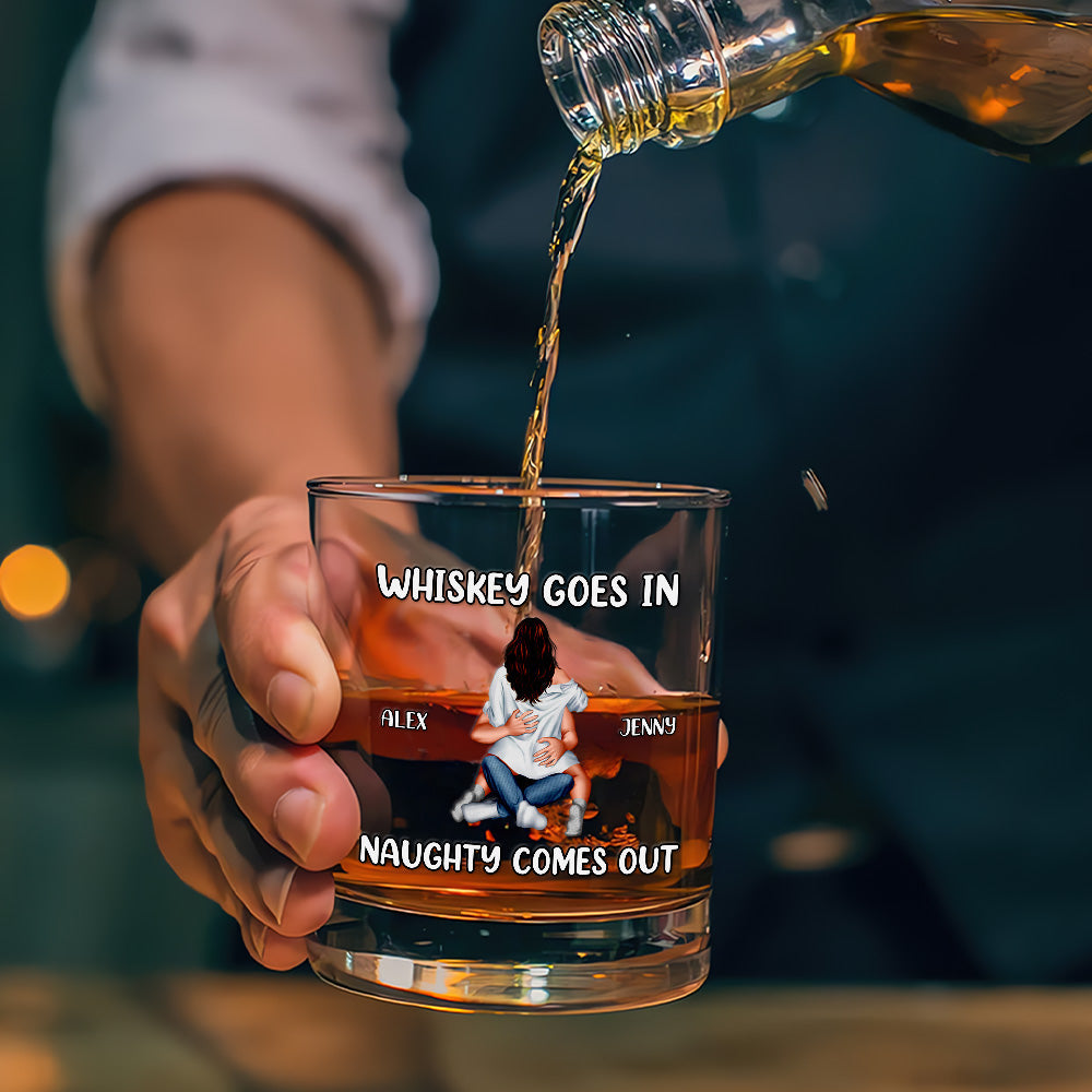 Couple Whiskey Glass - Personalized Gifts 05TOMH041224HH-Homacus