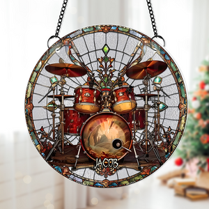 Personalized Gifts For Drum Lovers Suncatcher Ornament 02acpu300824-Homacus