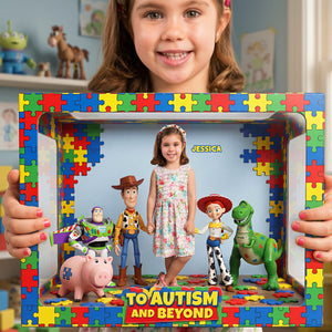 Lovely Autism Kids Acrylic Plaque - Custom Photo Gifts For Autism Awareness 03nata260326-Homacus