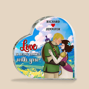 Personalized Gifts For Couple Heart Plaque 01toqn101224hg-Homacus