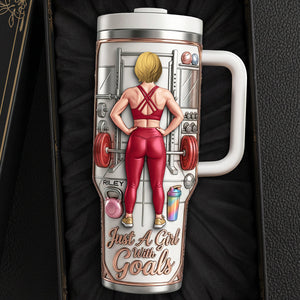 Fitness Queen 40oz Tumbler - Personalized Gifts For Gym Lovers 04NATA110326-Homacus