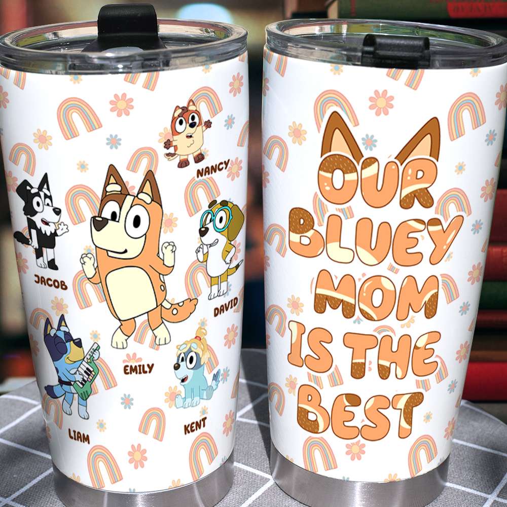 Personalized Gifts For Mom Tumbler Our Mom Is The Best 01kapu120324-Homacus