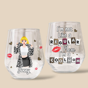 Personalized Gifts For Mom Glass Egg Cup I'm A Cool Mom 04TOMH150125PA-Homacus