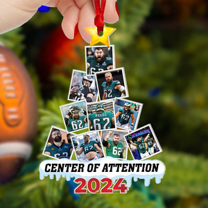 Custom Photo Gifts For American Football Fans, Ornament 04DGPU120824 ct141124-Homacus