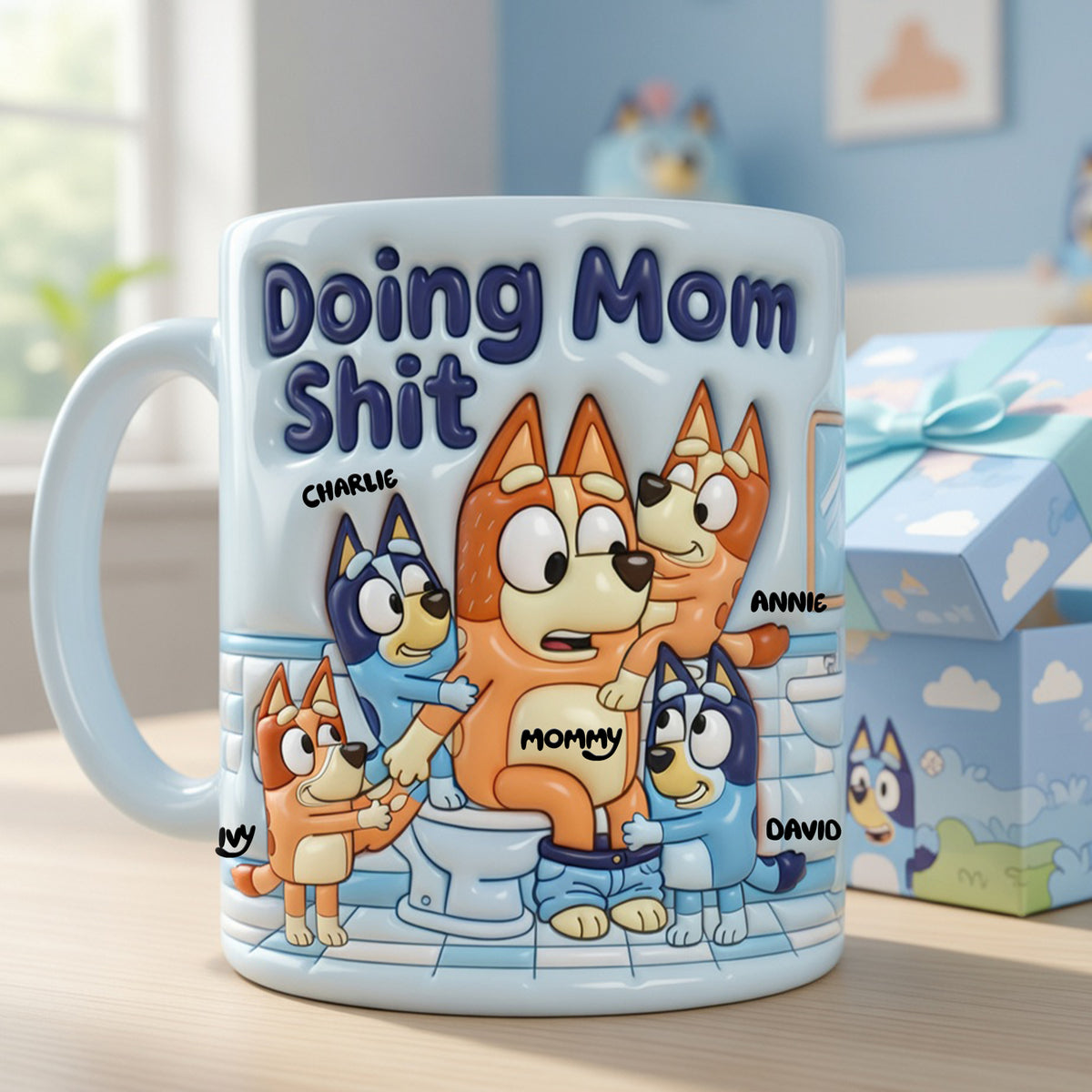 Never Alone Even Here Coffee Mug - Personalized Gifts For Mom 01NALU160426-Homacus