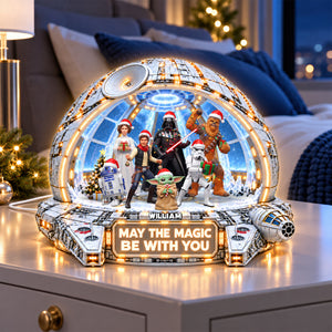 May The Magic Be With You Universe War Light Box - Personalized Gifts For Christmas 07TYQN260926-Homacus