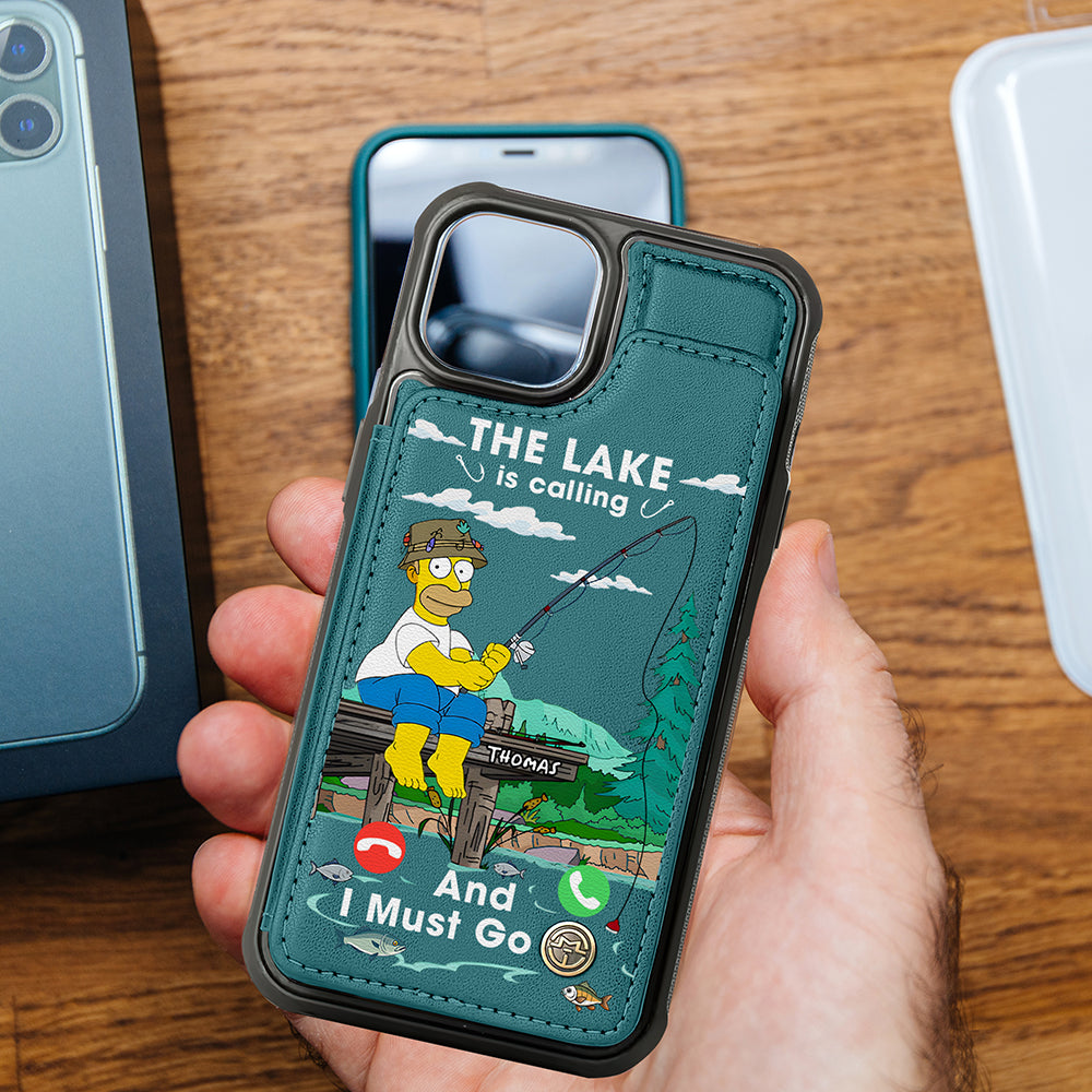 Personalized Gifts For Fishing Lovers Leather Flip Wallet Phone Case 02tgqn270225-Homacus