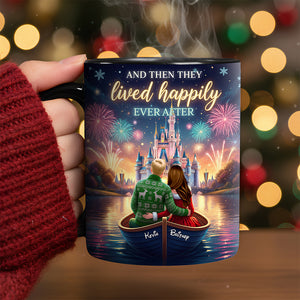 Couple Forerver Love Mug Personalized Gifts For Couple 02HUDT241125-Homacus