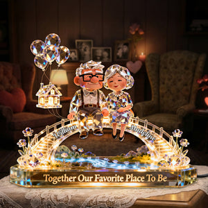 Loving Couple Light Box - Personalized Gifts For Couples 04ohmg170126