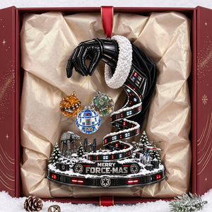 Merry Space-mas Christmas Ornament - Personalized Gifts For Family 03OHTA210926-Homacus