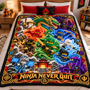 Elemental Warrior Christmas Blanket - Personalized Gifts For Action Figure Lovers 03TTLU071026-Homacus