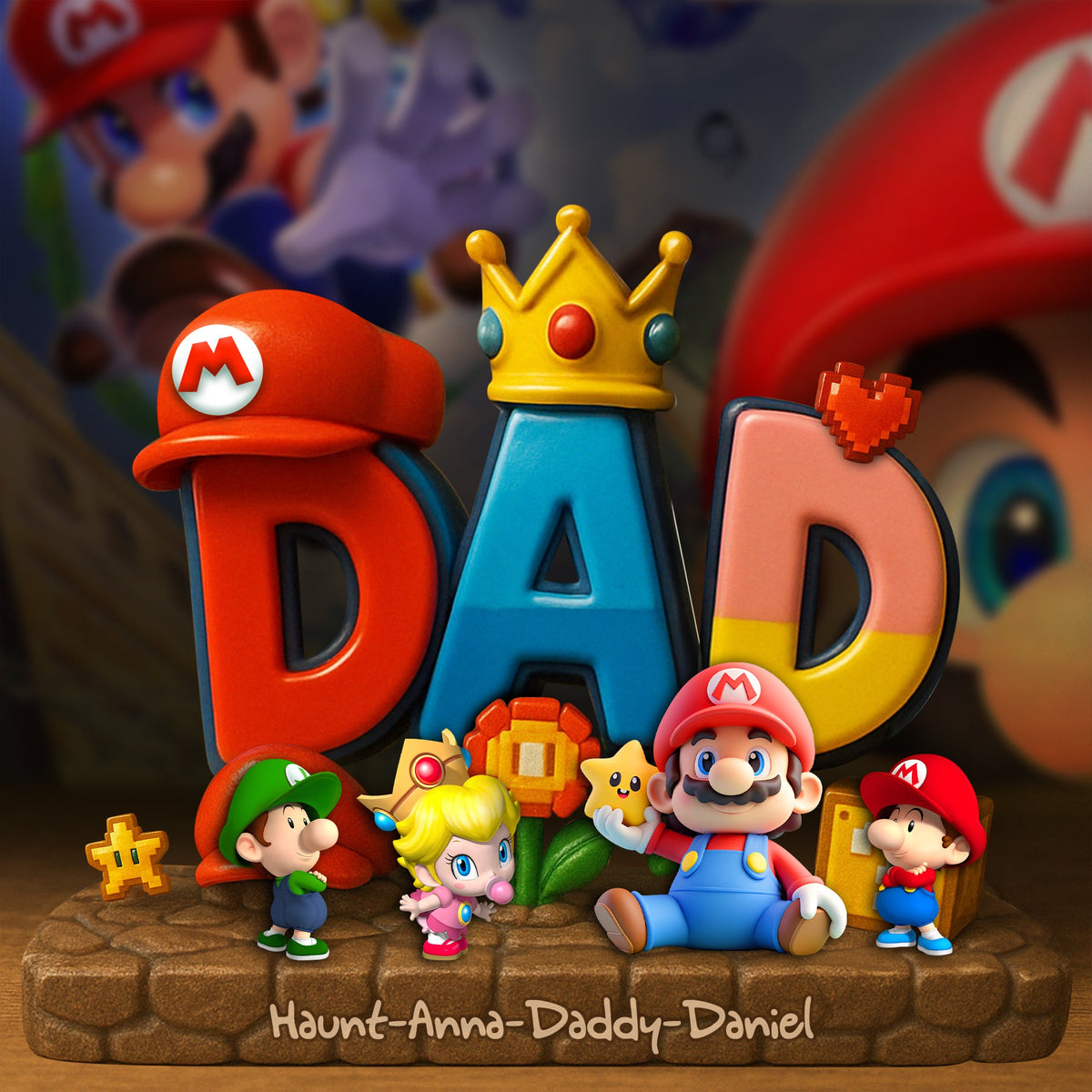 Adventure Dad Acrylic Plaque - Personalized Gifts For Father 06KALU230425-Homacus