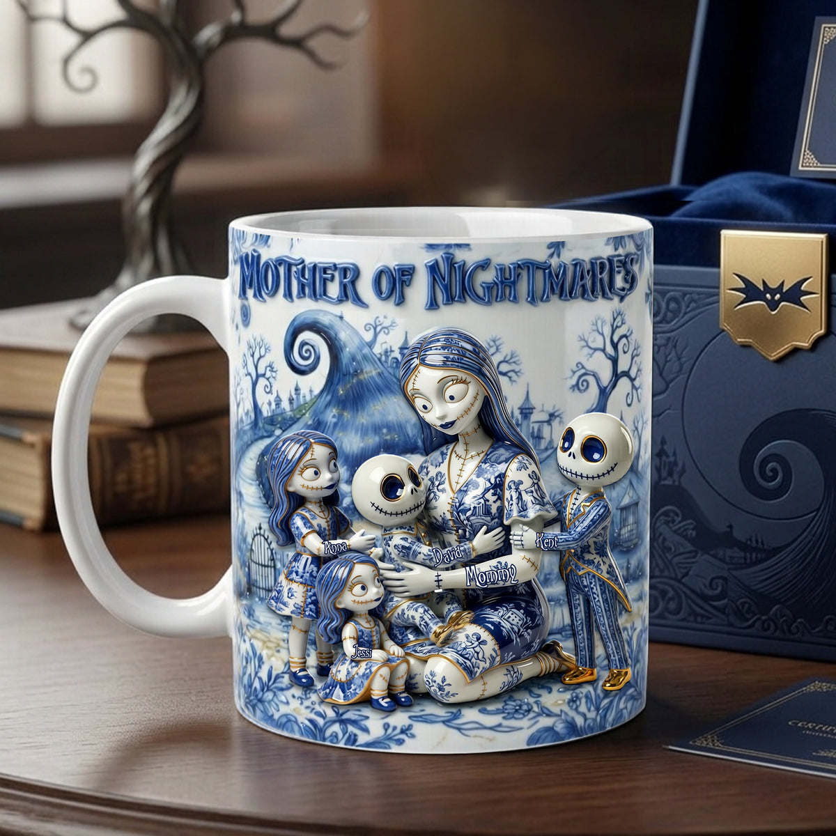 Mama Of Moonlit Mischief Coffee Mug - Personalized Gifts For Moms 03OHLU090426-Homacus