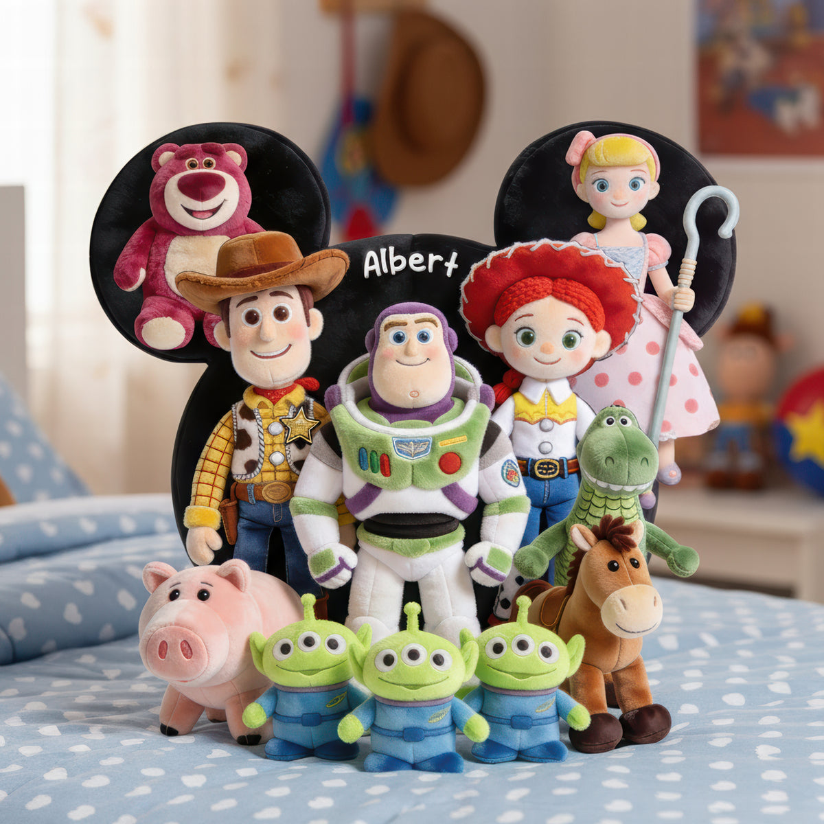 Cute Characters Pillow - Personalized Gifts 06naqn121225-Homacus