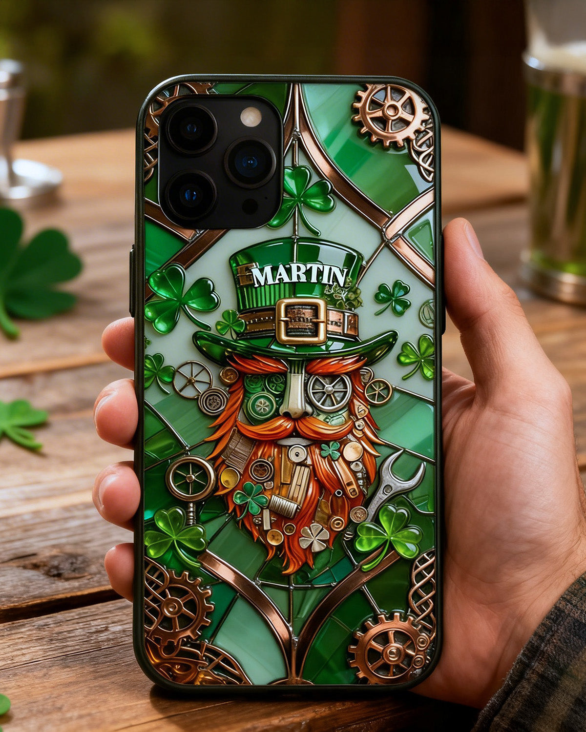 Lucky Phone Case - Personalized Gifts For Patrick's Day 03tomg130226-Homacus