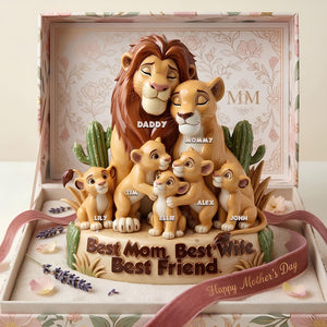 Best Mom Acrylic Plaque - Personalized Gifts For Mother's Day 03tydt120326-Homacus
