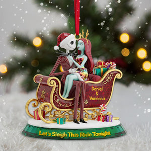 Personalized Gifts For Couple Christmas Ornament 01pgmg171025-Homacus