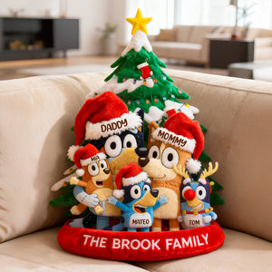 Family Together Christmas Pillow Personalized Gifts For Family 04QHDT081125-Homacus