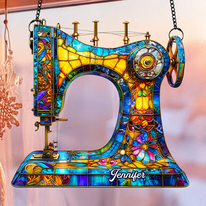 Sewing Suncatcher Ornament Personalized Gifts for Sewing Lovers 04HUDT170725-Homacus