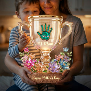 Mother's Day Trophy Acrylic Light Box - Personalized Gifts For Mom 02palu220426-Homacus