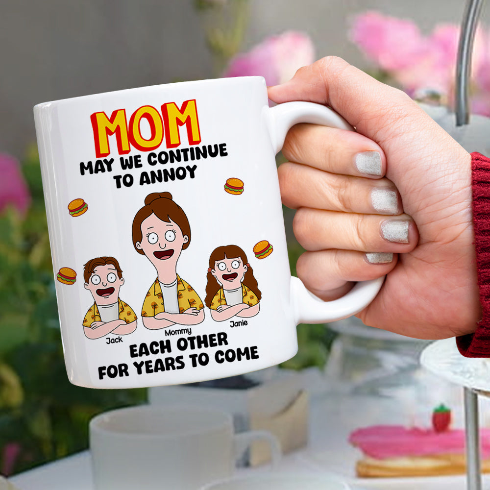Personalized Gifts For Mom Coffee Mug Mom With Little Ones 03NALU190225HG-Homacus