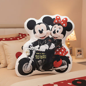 Ride Together Stay Together - Pillow Personalized Gifts For Couple 04TODT181225-Homacus