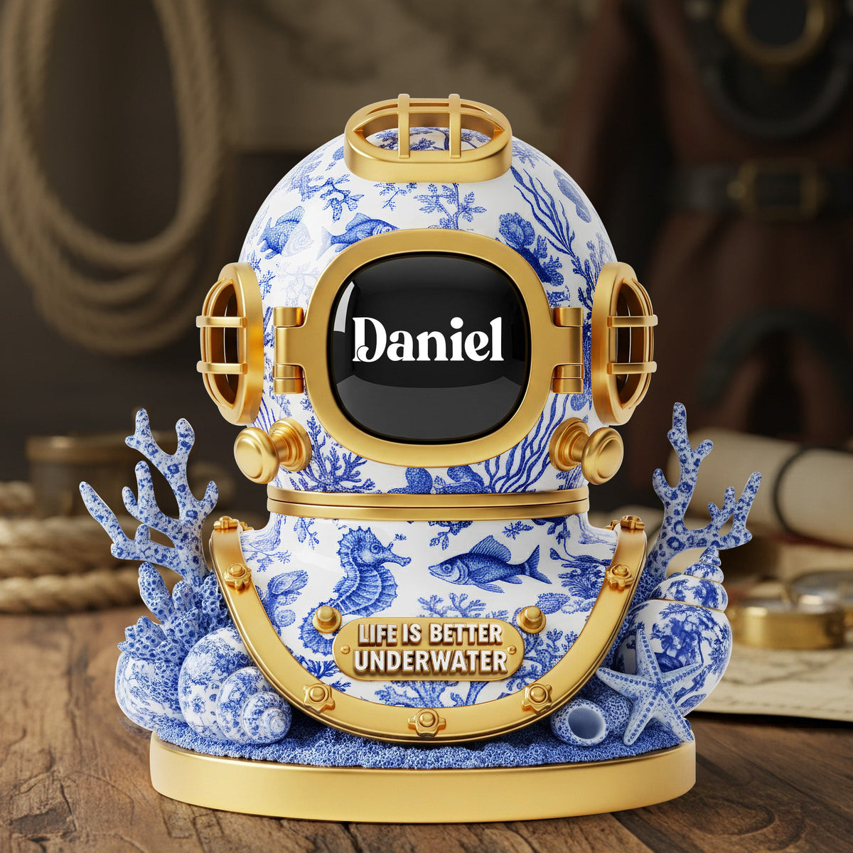 Dive Into Adventure Acrylic Plaque - Personalized Christmas Gifts For Scuba Divers 03PGLU200925-Homacus