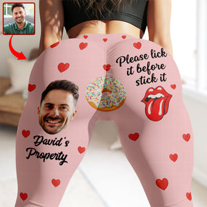 Naughty Couple Leggings - Custom Photo Gifts For Her 05kiqn031225-Homacus