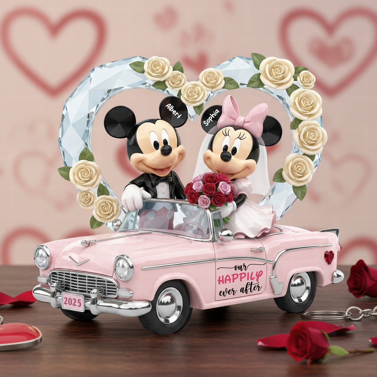 Romantic Wedding Acrylic Plaque - Personalized Gifts For Couples 01TOQN291125-Homacus