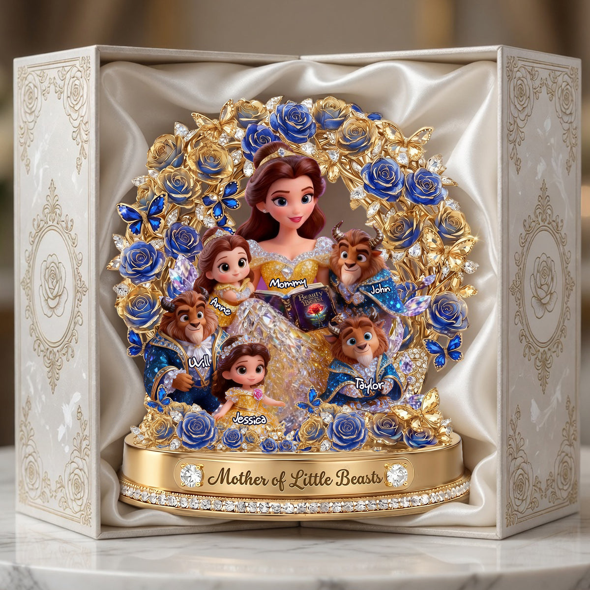 Fairytale Motherhood Acrylic Plaque - Personalized Gifts For Mom 03QHLU240426-Homacus