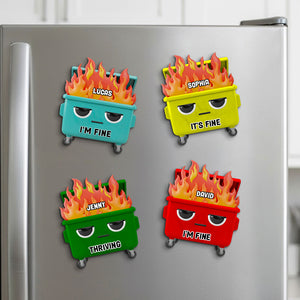 Personalized Gifts For Coworkers Acrylic Fridge Magnet 07hutn171125-Homacus