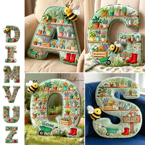 Dream Garden Shaped Pillow, Personalized Gifts For Gardening Lovers 03qhmg031225-Homacus