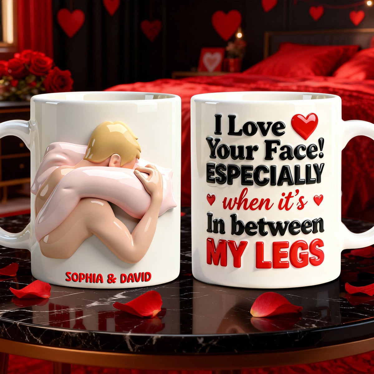 Funny Couple Coffee Mug - Personalized Gifts For Couple 03OHLU040226-Homacus