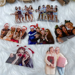 Custom Photo Gifts for Best Friends Ornament 101acvp140924-Homacus