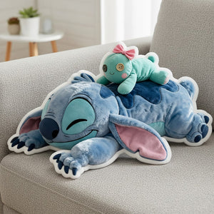 Cute Lazy Custom Shape Pillow, Personalized Gifts For Kids Or Tired Soul 01qhtn071125-Homacus