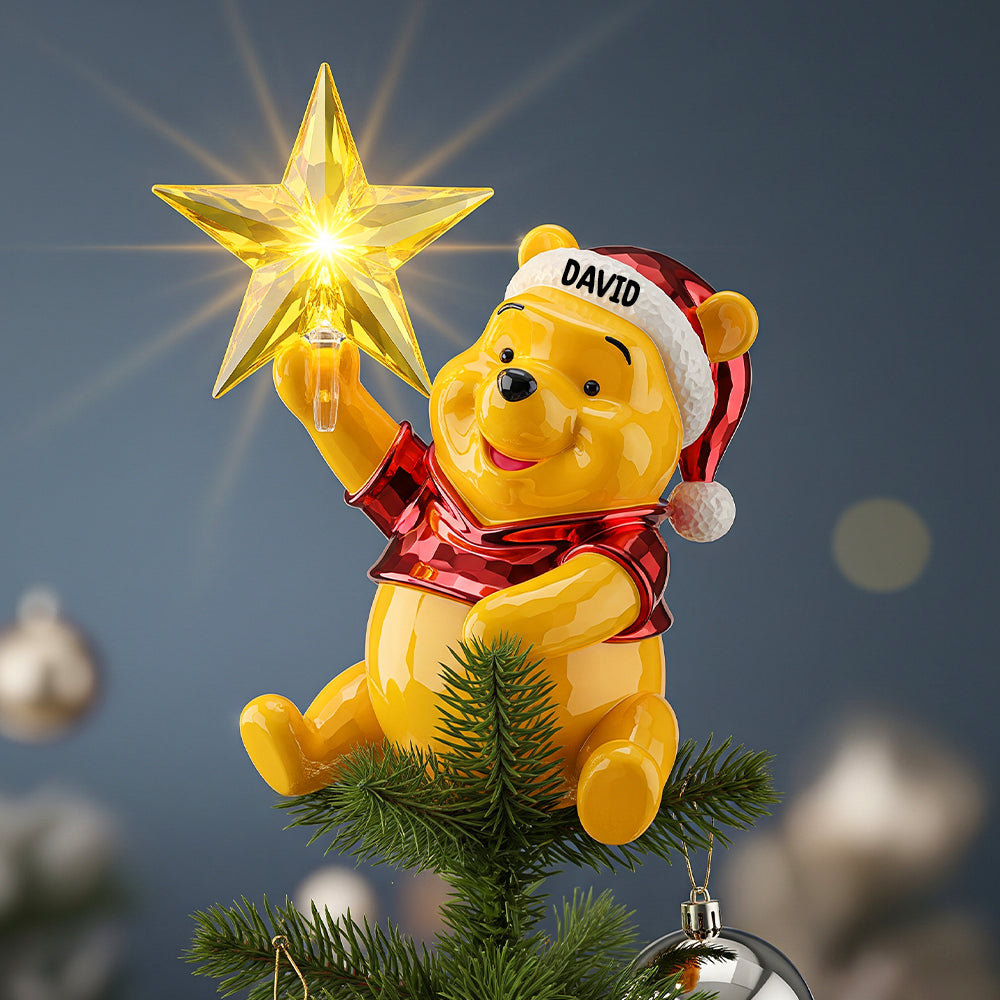 Cute Characters Acrylic Christmas Tree Topper Personalized Gifts For Christmas 05pgtn171125-Homacus
