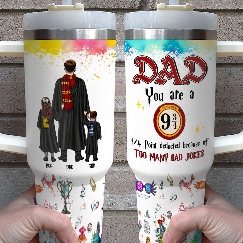Personalized Gifts For Dad Tumbler 01HUMH120424TM Father's Day-Homacus