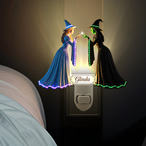 Witch Duo Personalized Halloween Gifts Night Light For Movie Fans 05hytn140825-Homacus