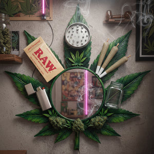 Leaf Glow Chill Mirror - Personalized Gifts 03hyta100226-Homacus