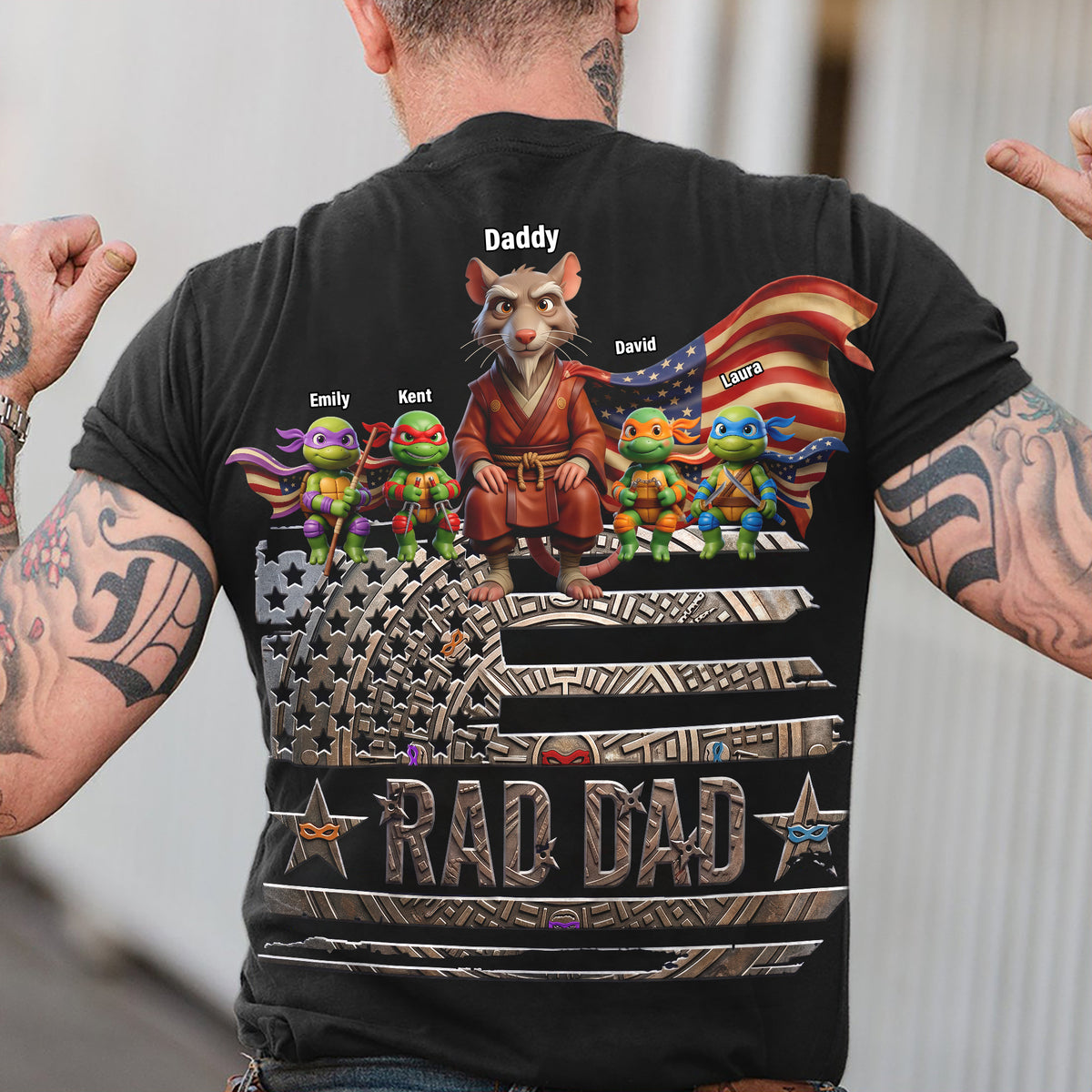Master Dad Of Underworld Shirt, Personalized Gifts For Dads 02qhqn130526-Homacus
