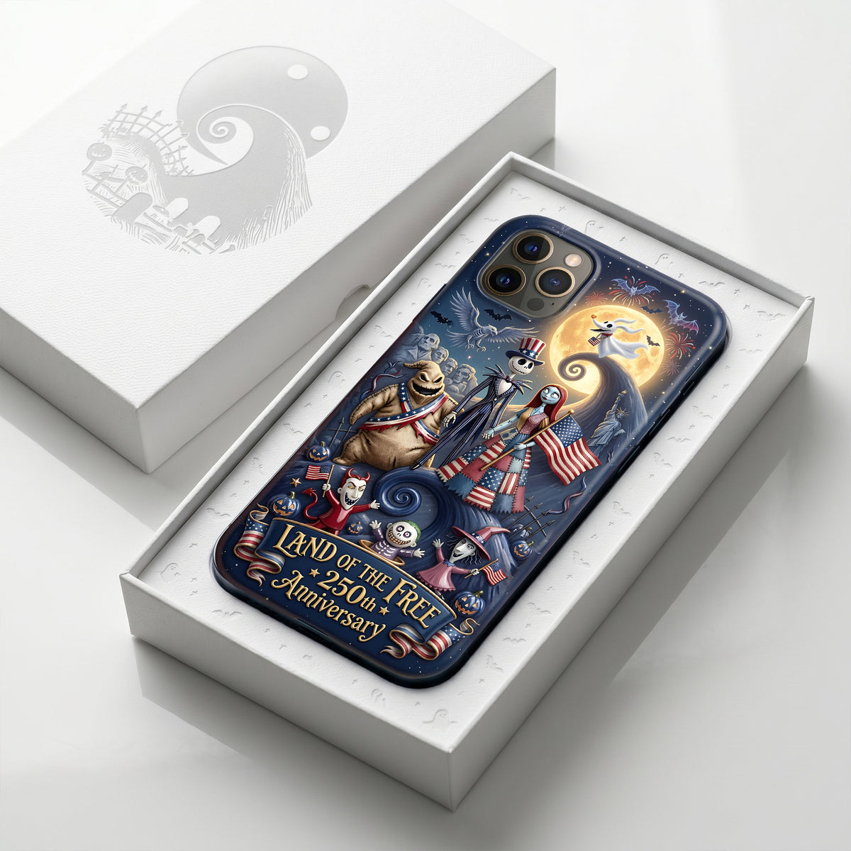 Land Of the Free Phone Case - Personalized 250th Anniversary Gift 05TYLU040626