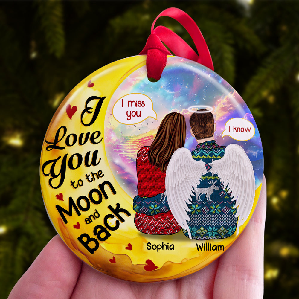 Personalized Gifts For Couple Christmas Ornament 01ACDT121024TM-Homacus