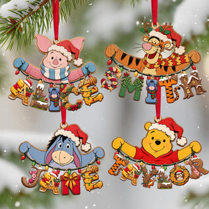 Name Art Woodland String Ornament, Personalized Gifts 03qhtn230926-Homacus