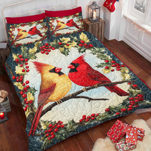 Personalized Cardinal Quilt Bedding Set Special Line 03hutn061124-Homacus